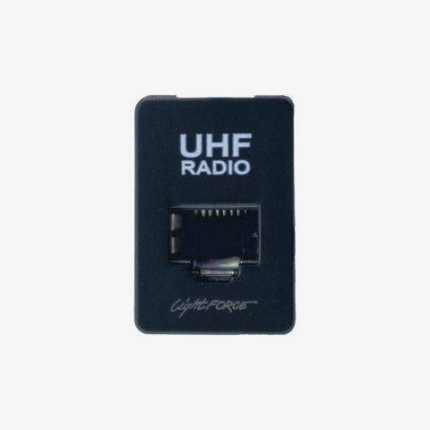 RJ45 Passthrough To Suit Toyota - White