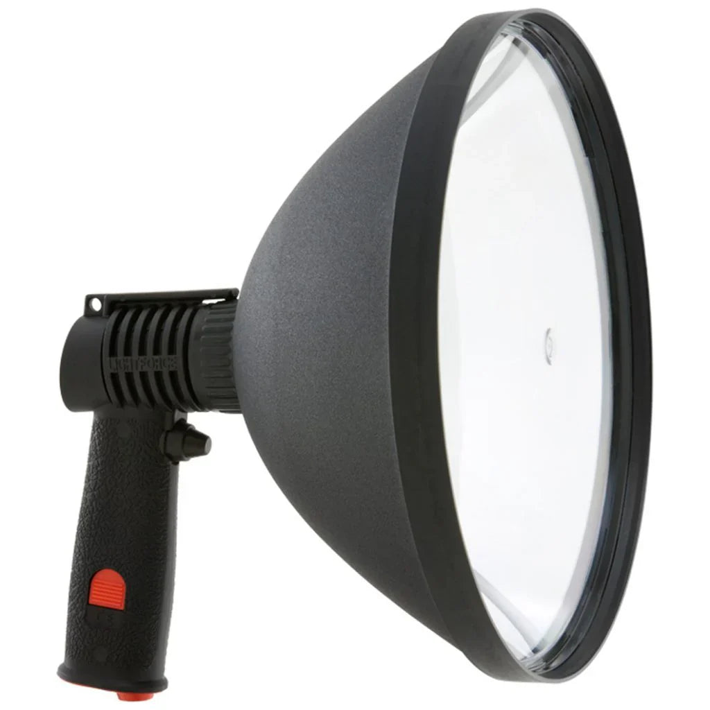 A LightForce Handheld 100w 240mm Blitz Spotlight.