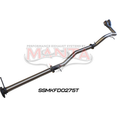 Manta Next Gen T6.2 Ranger V6 3in DPF Back, Twin Tip Side Exit