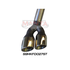 Manta Next Gen T6.2 Ranger V6 3in DPF Back, Twin Tip Side Exit