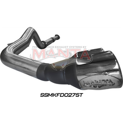 Manta Next Gen T6.2 Ranger V6 3in DPF Back, Twin Tip Side Exit