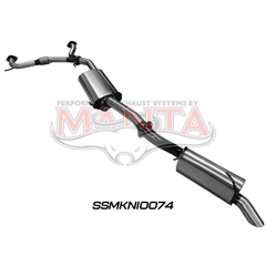 Nissan Patrol Y62 V8 5.6l Wagon 3in Catback With Muffler