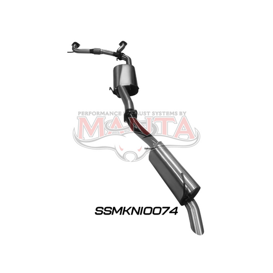 Nissan Patrol Y62 V8 5.6l Wagon 3in Catback With Muffler