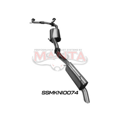 Nissan Patrol Y62 V8 5.6l Wagon 3in Catback With Muffler