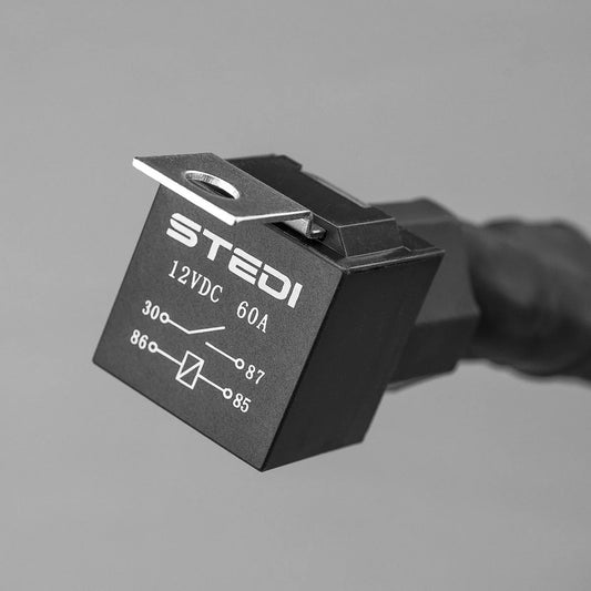 Stedi Driving Light Wiring Harness 60A Dual Connector Plug and Play