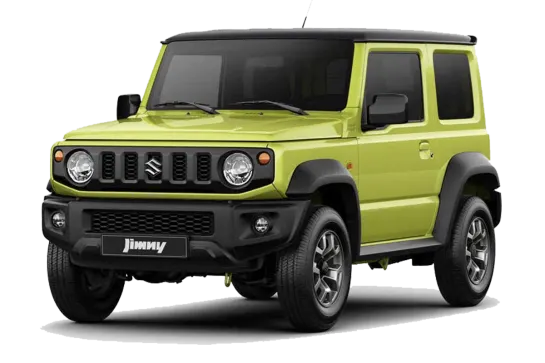 Suzuki Jimny Kinetic Yellow.