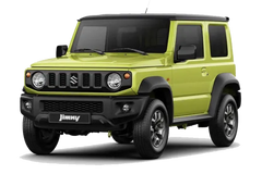 Suzuki Jimny Kinetic Yellow.