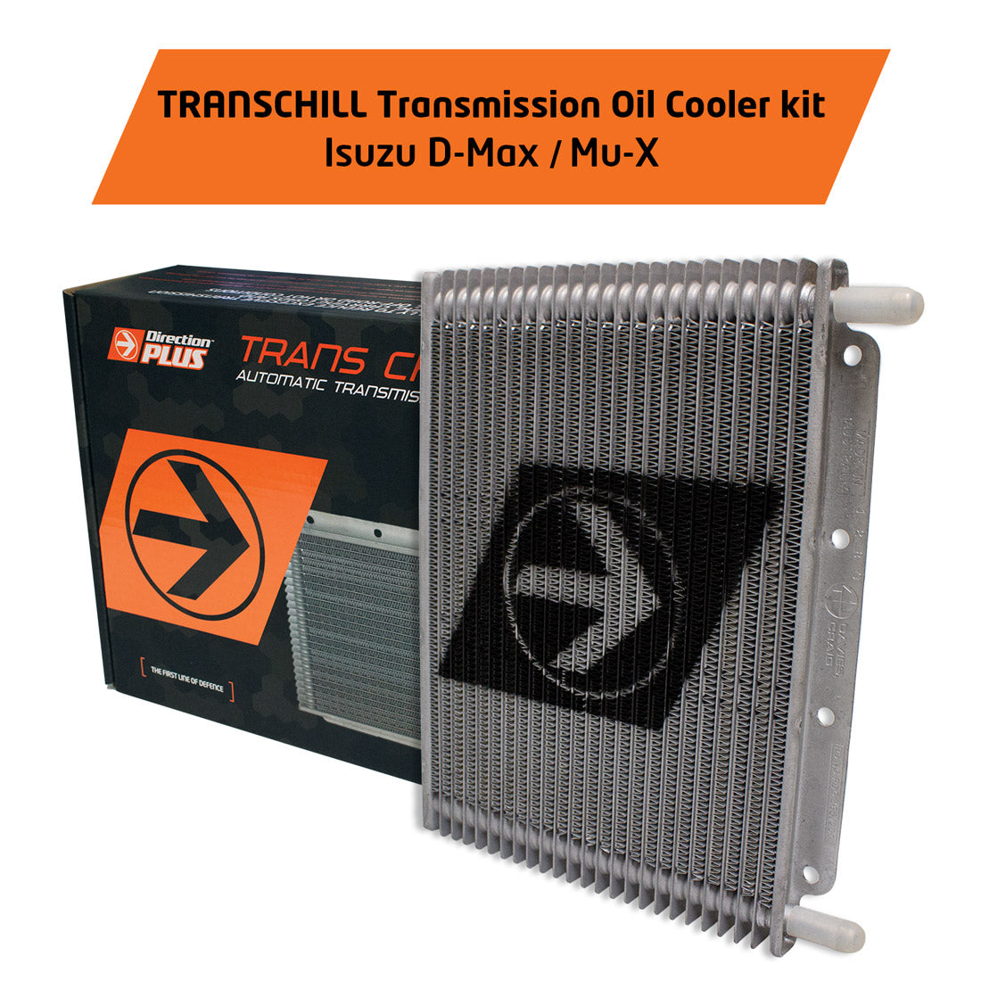 Transchill Transmission Cooler Kit for D-Max, Mu-X, cooler with metal fins.