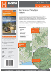 The Victorian High Country Map