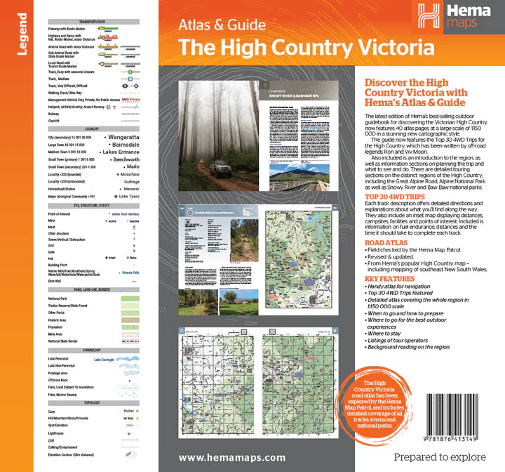 The Victorian High Country Atlas & Guide