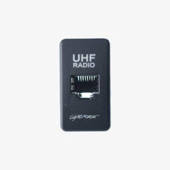 UHF Face Plate RJ45 to Suit Isuzu D-MAX & MUX - White